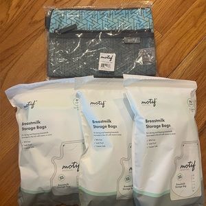 Breastmilk Storage Bags + Wet Dry Bag